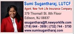 Sumi Sugantharaj-New York Life Agent